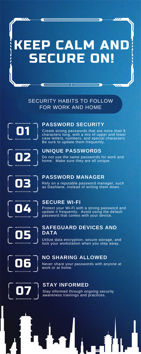 Security Habits to Follow for Work and Home
